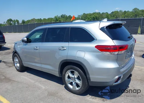 2018 Toyota Highlander Limited из США, поврежденный, VIN 5TDYZRFH6JS247709